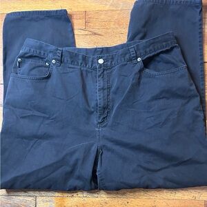 Lauren Jeans CO Black Chinos